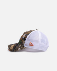 New Era New York Yankees 'Real Tree Distressed' 9TWENTY Trucker Snapback Camo/Orange