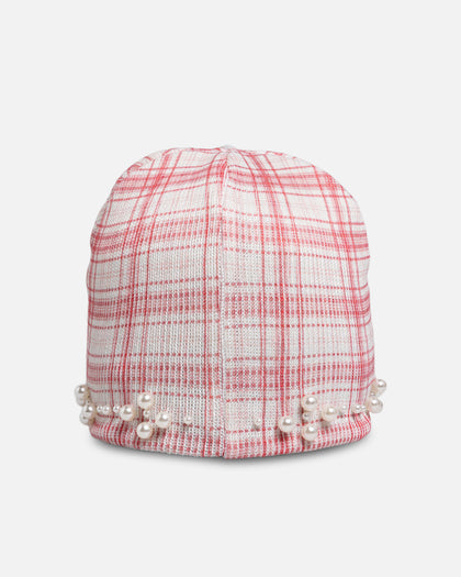 Loiter Pearl Skully Pink Check