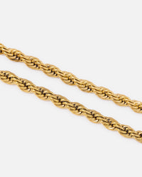 Saint Morta 8mm Rope Chain Gold
