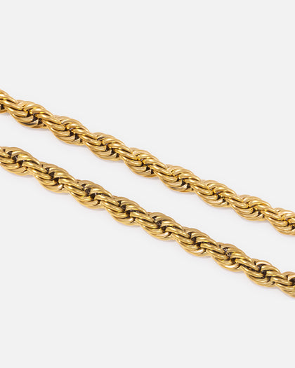 Saint Morta 8mm Rope Chain Gold