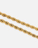 Saint Morta 8mm Rope Chain Gold