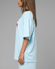 Loiter Hybrid Premium T-Shirt Light Blue