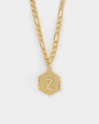 Raising Hell Women's Letter Anklet Gold