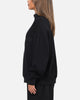 Carre Gridlock 1/4 Zip Crewneck Black