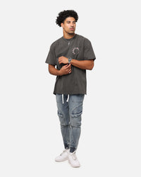 Saint Morta Worldwide Boxy T-Shirt Black Wash