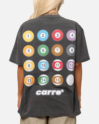 Carre Break T-Shirt Black Wash