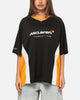 Mitchell & Ness McLaren Lando Norris Black Letter Jersey Black/Papaya