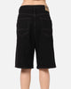 S Double Denim Standard Shorts Black Rinse