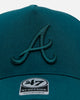 47 Brand Atlanta Braves 'Pacific Green' 47 Offside Snapback Pacific Green