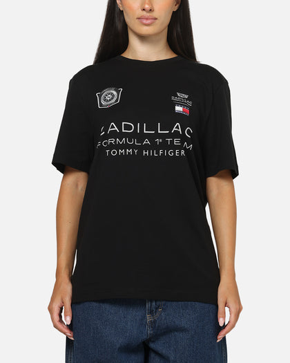 Tommy Hilfiger X Cadillac Formula 1 Team Car Graphic T-Shirt Black