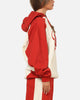 Carre Sport C Hoodie Off White/Red