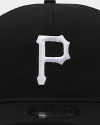 New Era Pittsburgh Pirates Core Golfer Snapback Black/White