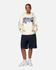 Pro Standard Los Angeles Dodgers Roses Pullover Hoodie Eggshell