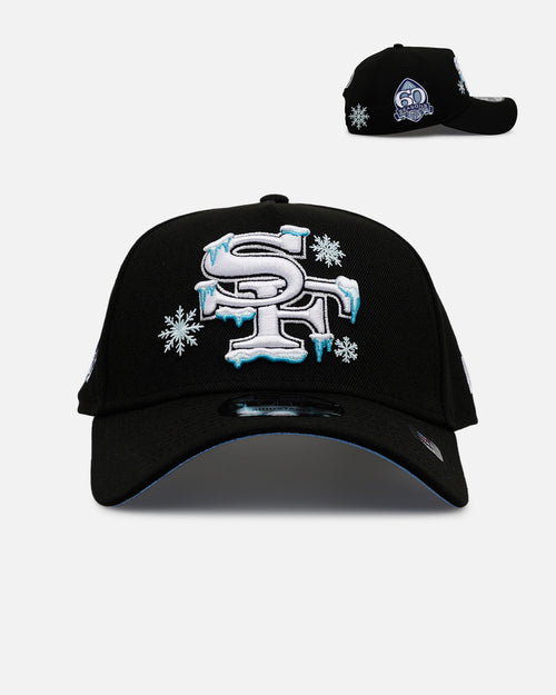 New Era San Francisco 49ers 'Cold As Ice' 9FORTY A-Frame Snapback Black