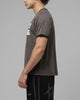 Loiter Live Fast Ringer T-Shirt Black