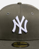 New Era New York Yankees 'New Olive' 59FIFTY Fitted Green Med