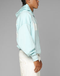 Loiter Cloud 9 Zip Hoodie Light Blue