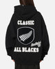 Mitchell & Ness All Blacks Rugby Union Cab Inaugural Hoodie Solid Black