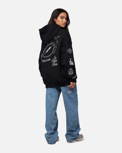 Mitchell & Ness Los Angeles Raiders History Hoodie Faded Black