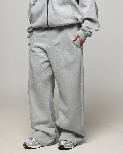 American Thrift Wide Leg Pants Grey Heather