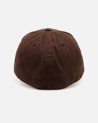 New Era Los Angeles Dodgers 'Waxed Canvas QS' 59FORTY A-Frame Fitted Brown