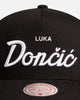 Mitchell & Ness Los Angeles Lakers Luka Dončić 'CLSC Script' Pro Pinch Snapback Black
