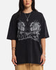 Loiter Draco Born T-Shirt Black Acidwash