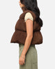 XXIII Women's Primal Oversized Puffer Vest Chocolate