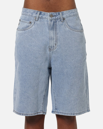 S Double Denim Standard Shorts Super Light