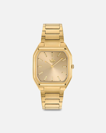 Adidas IP Gold SST Case Bracelet Watch Gold