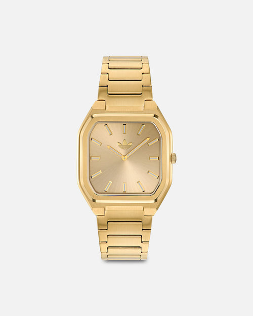 Adidas IP Gold SST Case Bracelet Watch Gold