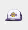 New Era Los Angeles Lakers 'Team Two-Tone' Prolight Old Golfer Trucker Snapback White/OTC