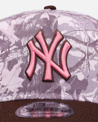 New Era New York Yankees 'Pink Tree Camo' 9FORTY A-Frame Snapback Pink