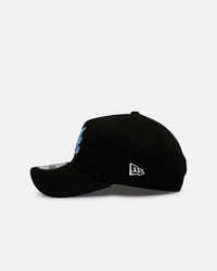 New Era Atlanta Braves 'Black And Sky Blue' 9FORTY A-Frame Snapback Black/Sky Blue