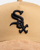 New Era Chicago White Sox 'Suede Visor' 9FORTY A-Frame Snapback Bronze