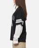 Mitchell & Ness Oakland Raiders Waffle Mock Layer Long Sleeve T-Shirt Black