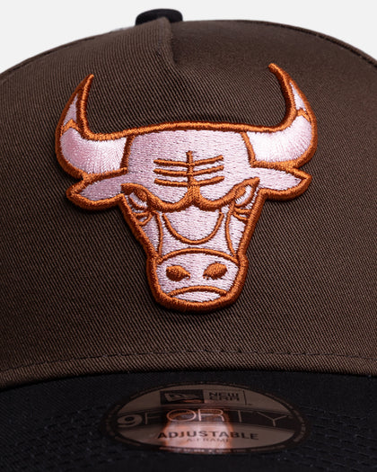New Era Chicago Bulls 9Forty A-Frame Snapback Walnut