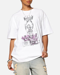 Culture Kings X WWE Rhea Ripley Wrestlemania XLI Heavy T-Shirt White