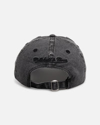 Mitchell & Ness Las Vegas Raiders 'Destroyed' Dad Fit Strapback Washed Black