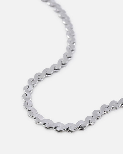Saint Morta Infinity Chain White Gold