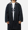 MNML Rusted Trench Coat Jacket Black