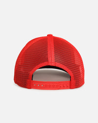 New Era Atlanta Hawks 'HWC' 9SEVENTY Trucker Stretch Snapback Red