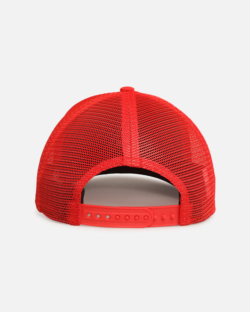 New Era Atlanta Hawks 'HWC' 9SEVENTY Trucker Stretch Snapback Red