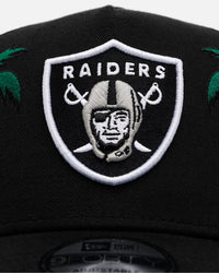 New Era Las Vegas Raiders 'Palm Trees' 9FORTY A-Frame Snapback Official Team Color