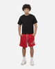 Saint Morta Scripted Mesh Shorts Vintage Red