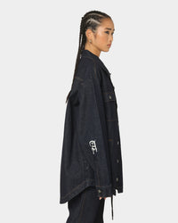 The Anti Order Oversized Denim Shirt Dark Indigo