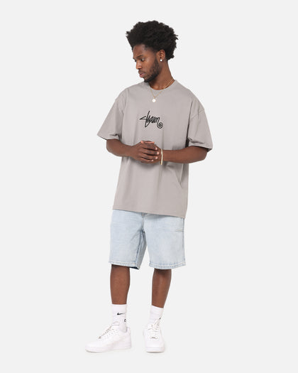 S Double Small Stock T-Shirt Stone