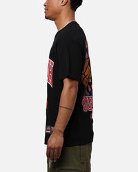 Hyperfly X My Hero Academia V NBA Chicago Bulls T-Shirt Black