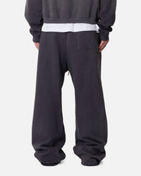 MNML Ultra Baggy Enemy Sweatpants Washed Black