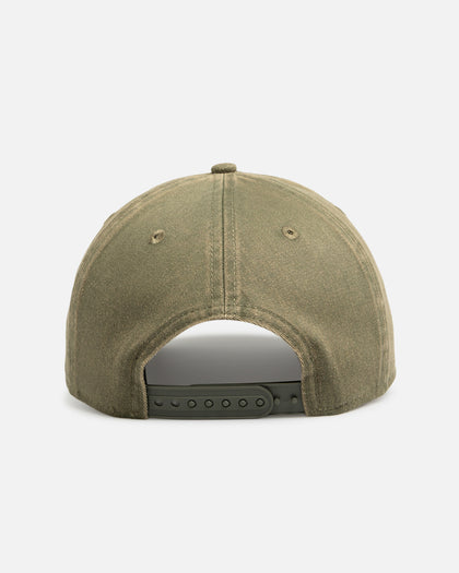 New Era New York Yankees 'Distressed Olive' 9FORTY A-Frame Snapback Olive